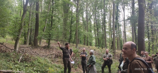 Terénní exkurze - „Příklady dobré praxe z Programu rozvoje venkova, Strategického plánu SZP a výměna zkušeností s hospodařením v lesích ve Zlínském kraji“